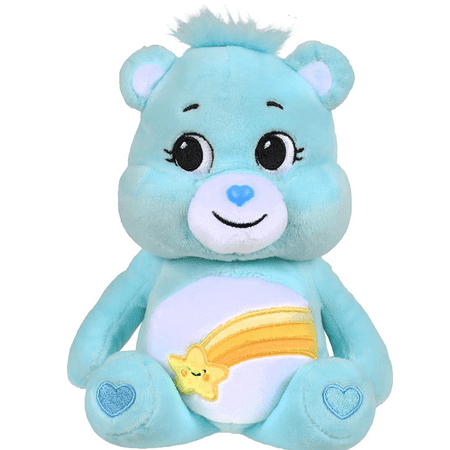 Care Bears Bean Plush Wish Bear 13", Blue