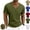 Army Green, variant on Mfakffe Mens V-Neck Short Sleeve T-Shirt Breathable Loose Fit Casual Athletic Tee Lightweight Basic Summer Tops for Daily Wear