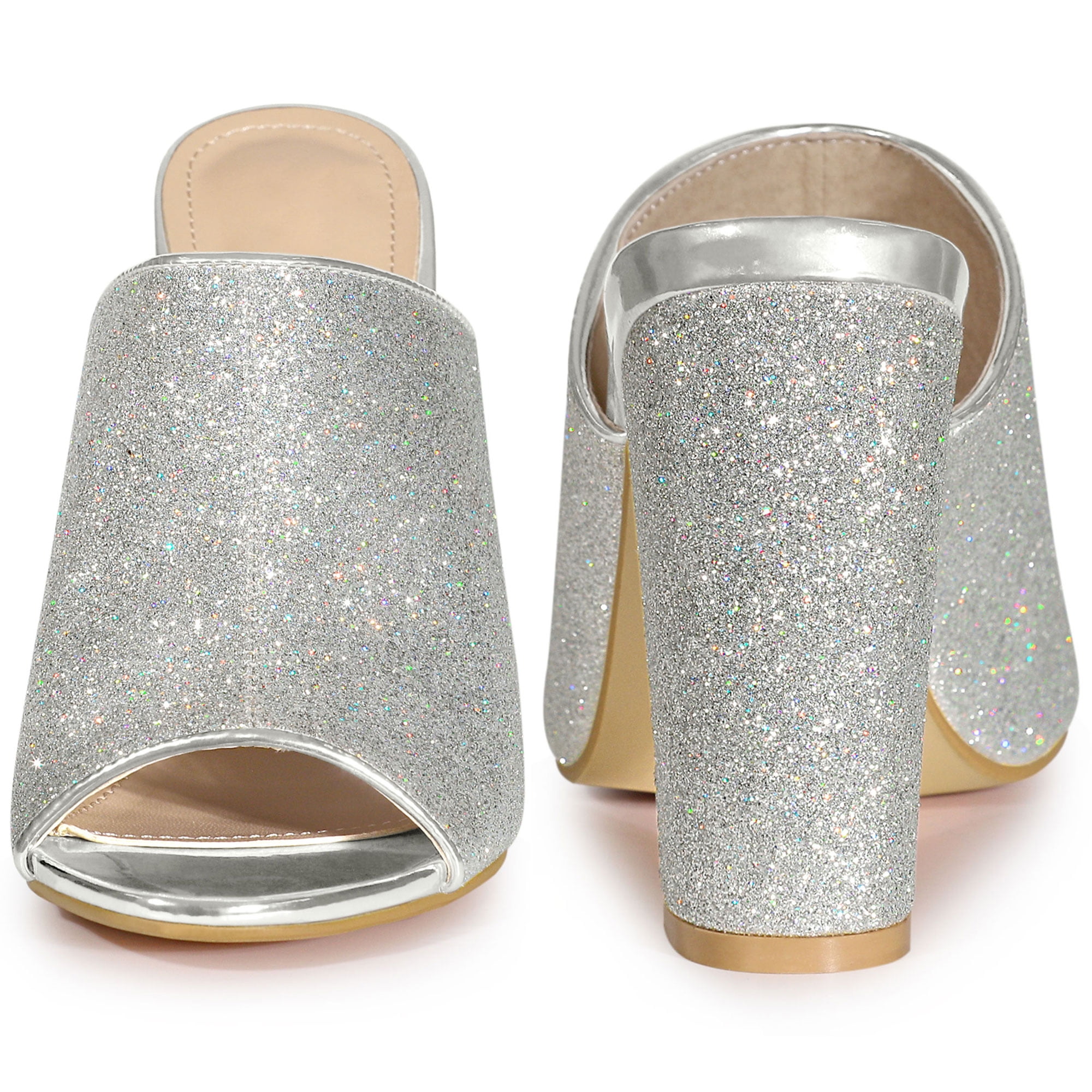 Glitter mule deals