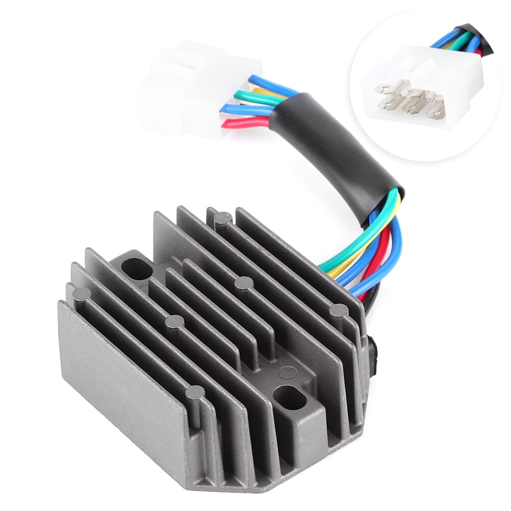 Moto rectificador, regulador de voltaje rectificador de motocicleta 185530 RP201?53710 apto para Grasshopper/1822D/718D/721D/721G