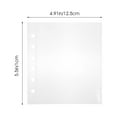 thumbnail image 3 of 50 Pcs 12x12 Scrapbook Page Protectors Pages Card Sleeves Photo Album Filling Pvc, 3 of 6