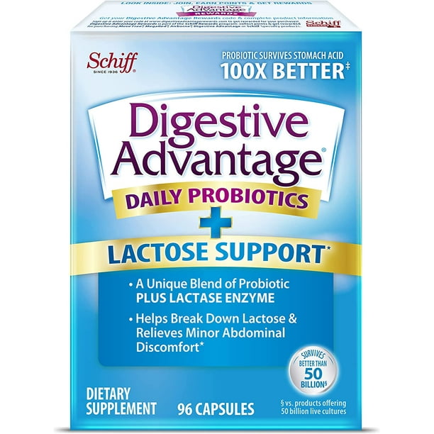 Digestive Advantage Lactose Defense with Lactase Enzymes & Probiotics