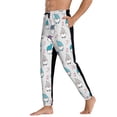 thumbnail image 3 of Xecao cute winter Gnome Print Active Tech Joggers for Men, Mens Sweatpants Lounge Pants with Pockets-XX-Large, 3 of 5