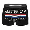 thumbnail image 3 of Amsterdam History Netherlands Flag Underwear Male Sexy Printed Customized Patriotic Boxer Briefs Shorts Panties Soft Underpants, 3 of 7
