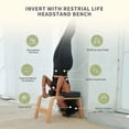 thumbnail image 6 of Yoga Headstand Bench Stand Chair for Home Gym - Wood Frame with PU Pads for Inversion Training and Balance, 6 of 7