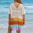 thumbnail image 4 of Wowcloth Women's Sheer V-Neck Loose Fit Casual Dress Cover-Up for Daily Wear, 4 of 6