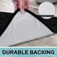 thumbnail image 5 of Non-Slip Bath Mat, Soft Memory Foam Bathroom Mat, Absorbent Bath Mat, Machine Washable - 40 x 60 cm, Black, 5 of 5