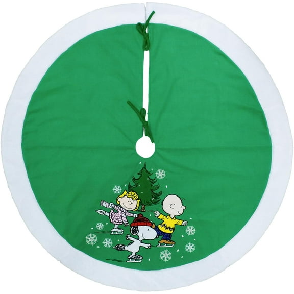 Gang 48" Christmas Tree Skirt, Holiday Home Decor and Indoor Tree Decoration
