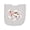 AC-Heather Grey, variant on Inktastic Cute Cow Moo Farm Animal Newborn Bib