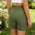 thumbnail image 5 of Women's Casual Summer Elastic Waist Comfy Shorts with Pockets, 5 of 7