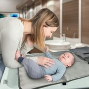 Monbebe Portable Diaper Changing Station with Strap, Gray, Toddler