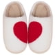 thumbnail image 1 of Muy buen gusto esponjosas con forma corazón cómodas y antideslizantes para el en interiores (42-43), 1 of 9