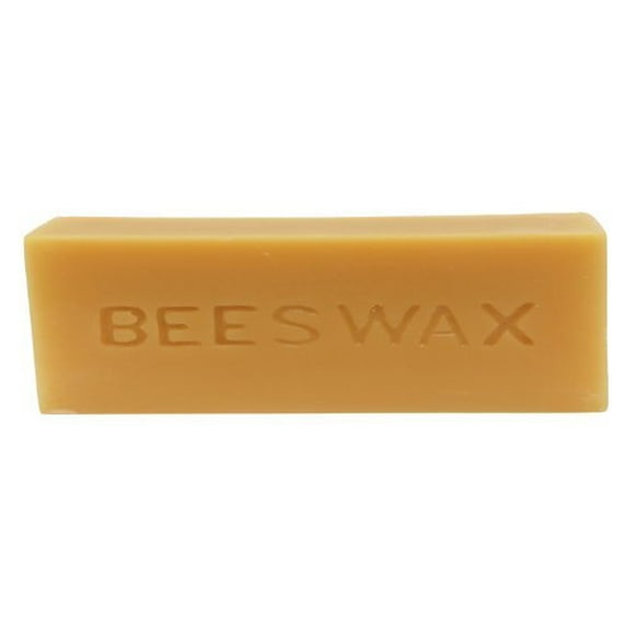 1LB Raw Yellow Beeswax (unbleached) Great for many uses!