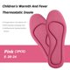 thumbnail image 5 of Plantilla de calefacción para niños esponja antibacteriana almohadillas autocalentables para zapatos Wdftyju plantilla térmica lavable reutilizable para uso en invierno, 5 of 5