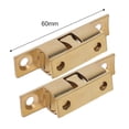 thumbnail image 2 of Loquet à Double Bille pour Porte, Verrou à Ressort à Bille pour Meuble, Armoire, Porte de Garde-Robe 40/50/60 mm Réglable, Facile à Utiliser, 2 of 6