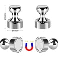thumbnail image 3 of 18 chinchetas magnéticas de metal, tachuelas magnéticas para pulgar, prácticos imanes de nevera, perfectos para pizarra blanca, pizarra magnética, resistente, fuerte, cocina, oficina, mapa magnético Sailing Electrónica, 3 of 6