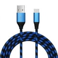 thumbnail image 2 of Borz 6 Feet USB Type C Cable Fast Charging Cable USB-C Type-C 3.1 Data Sync Charger Cable Cord for Samsung Galaxy S10+ S10e S9 S9+ Galaxy S8 S8 Plus Nexus 5X 6P OnePlus 3 LG G5 G6 V20 HTC M10 Google, 2 of 3