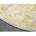 thumbnail image 4 of Unique Loom New Classical Collection Area Rug - Apollo (6' 1" Round Light Green/Gray), 4 of 5