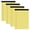 C, variant on VKLU 4 Pack White Legal Pads, A4 Size Wide Ruled Notepads, 50 Sheets Perforated Writing Pads with Cardboard Back for Office & Business Meeting Notes