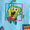 Light Blue, variant on Paramount Spongebob Squarepants Boys Neon Patch T-Shirt, Sizes 4/5-XXL18/20