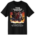 thumbnail image 6 of The Suicide Squad Movie Characters Black Short Sleeve Shirt- L, 6 of 6