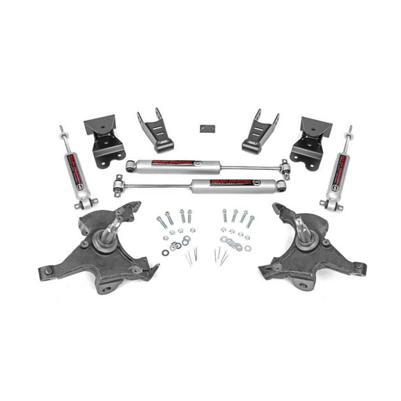 Rough Country 2/4" Lowering Kit for 1988-1998 Chevy/GMC C/K1500 2WD - 725.20