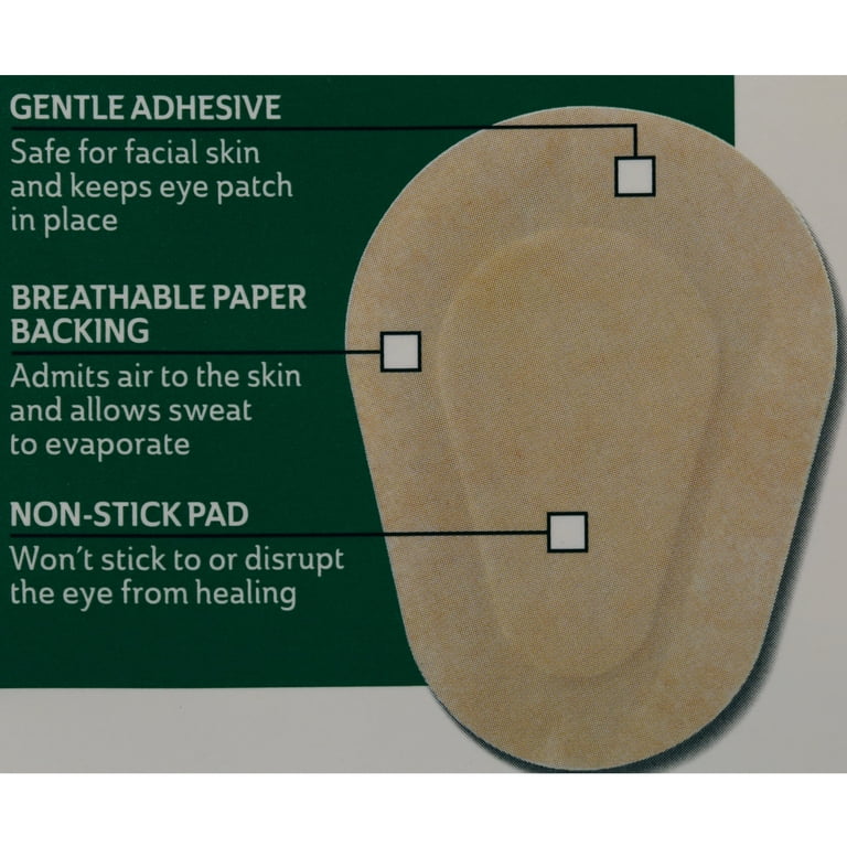 Curad Medline Industries Eye Patch, 20 ea - Walmart.com