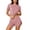 *Red^, variant on Binmer Women's Striped 2 Piece Outfit, Short Sleeve T-Shirt and Drawstring Shorts Loungewear Set Army Green,Women's Plus L