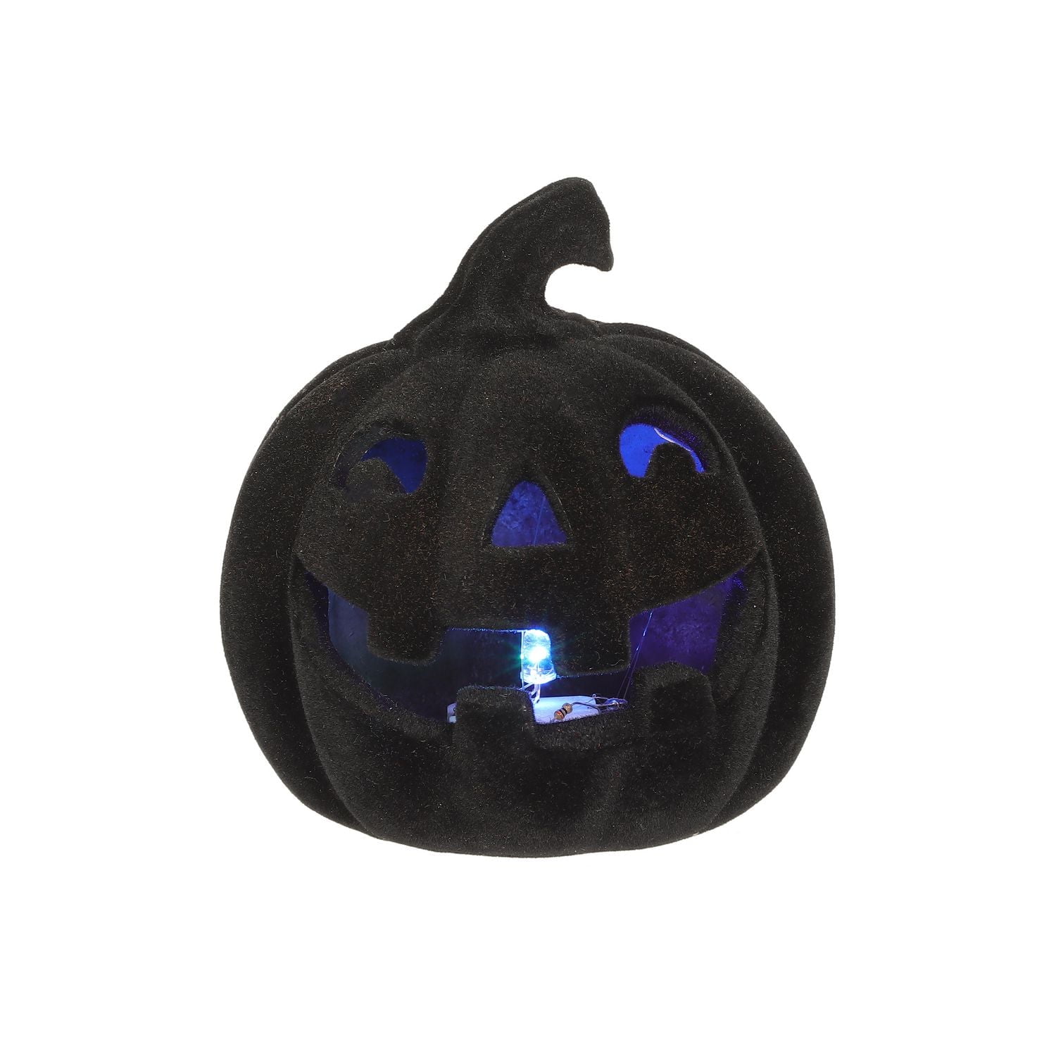 Citrouille noire sur le thème d’Halloween pour les décorations d’intérieur d’Halloween