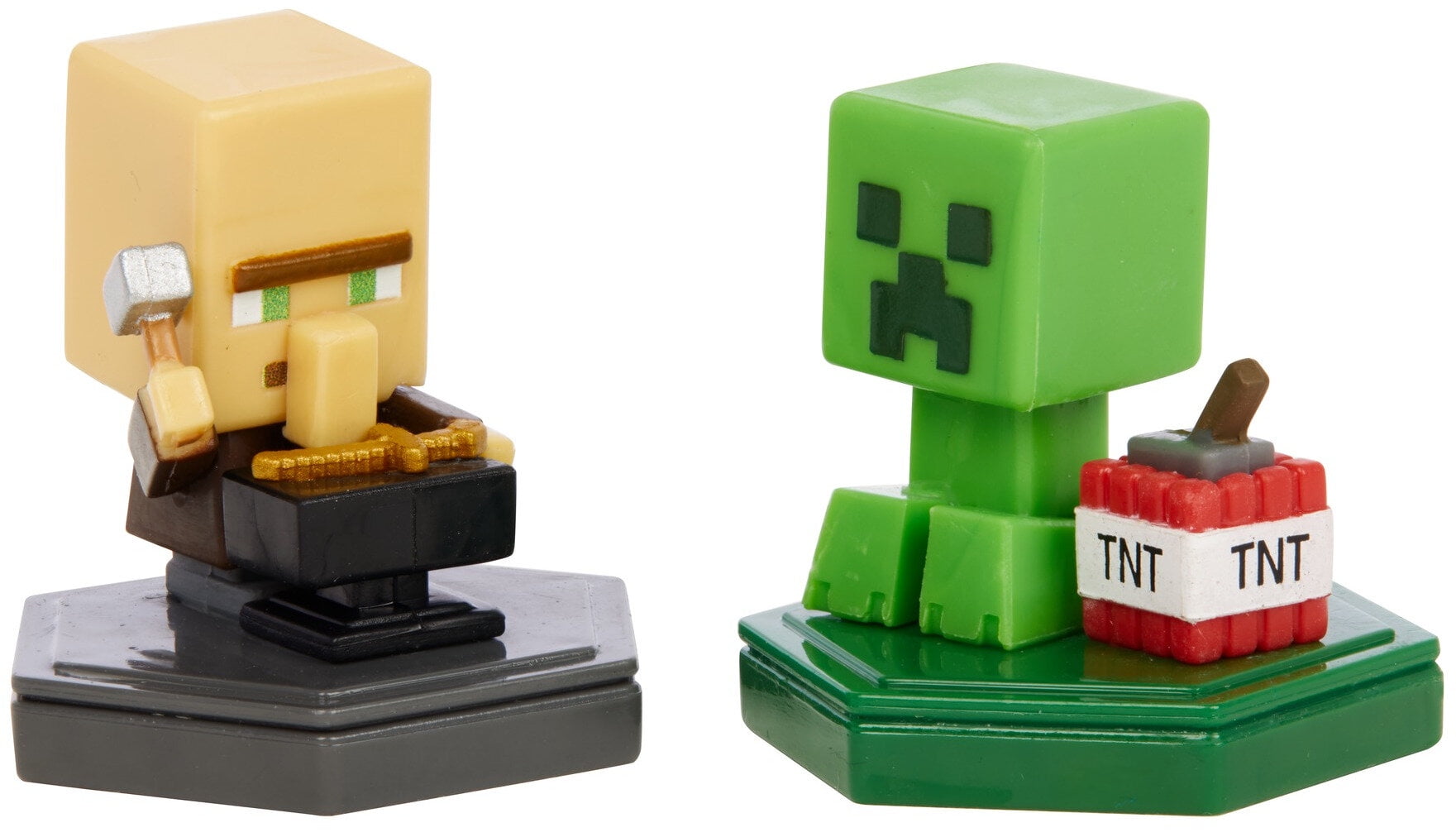  Mattel MINECRAFT Earth BOOST MINI FIGURES 2-PACK NFC-Chip Toys,  Earth Augmented Reality Mobile Game, Based on Minecraft Video Game, Great  for Playing, Trading, and Collecting, Adventure Toy : Toys & Games