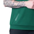 thumbnail image 4 of Men's MSX by Michael Strahan Green New York Jets Tri-Blend Rebound Sleeveless Hoodie, 4 of 4