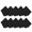 Black, variant on NUZYZ 10Pcs Saw Tooth Edge Premium Microfiber Cleaning Cloths for Lens Glasses Screen