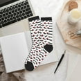 thumbnail image 6 of KLL Christmas Dachshund Print Cool Socks Men's Women's Crew Socks Funny Crazy Novelty Stockings, 6 of 7