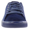 thumbnail image 5 of Puma Men's Clyde Velour Ice Peacoat Ankle-High Velvet Fashion Sneaker - 10.5M, 5 of 7