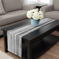 thumbnail image 4 of Gray Black Ombre Table Runner 70 Inches Long,Dining Table Runners Dresser Scarves,Modern Abstract Art Oil Painting Kitchen Coffee Tablerunner for Tabletop Party Birthday Holiday Wedding Decor 13"x70", 4 of 8