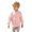 Pink, variant on Boys Long Sleeve Shirts Classic Collared Button Down Fashion Uniform Shirts School Clothes Size 7-8 Years