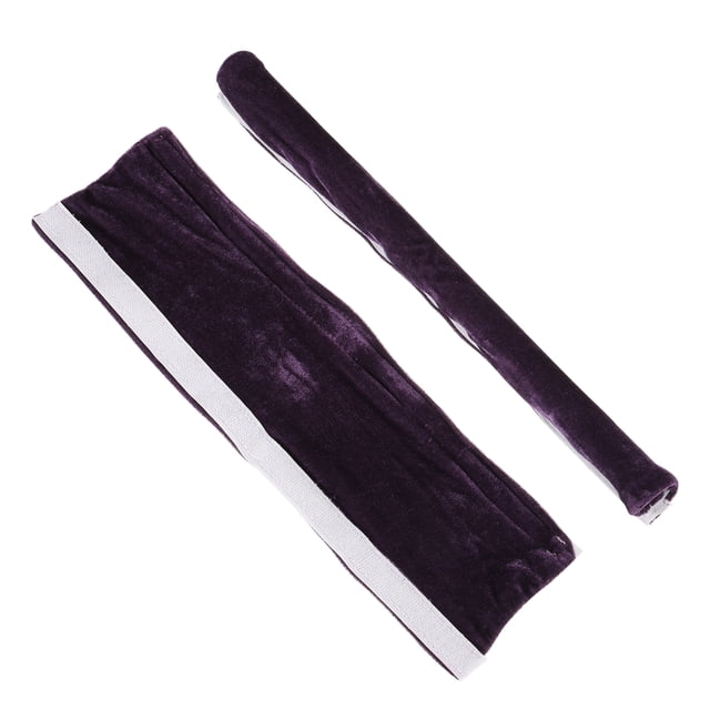 Unique Bargains 4Pack Refrigerator Door Handle Covers Kitchen Appliance Handle Decor Protector, Purple