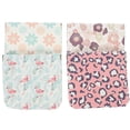 thumbnail image 4 of Cosmetic Bag For Girls 4 Pcs Mini PU Assorted Color Purse Accessories Storage Travel, 4 of 5
