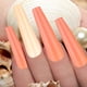 thumbnail image 2 of Uñas postizas de ataúd: 300 uñas acrílicas de cobertura total, uñas postizas artificiales, 10 tamaños, uñas postizas para mujeres y niñas 1071, 2 of 5