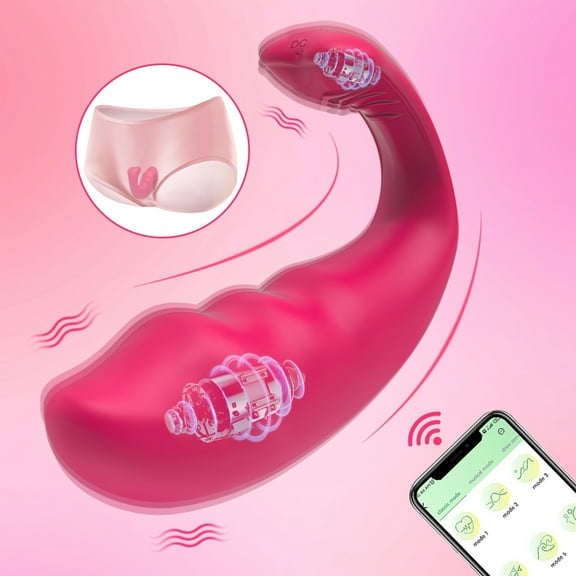 XBONP Bullet Vibrator Wearable G-spot Vibrator with App Control, Vibrator Egg Rechargeable Adult Sex Toy for Women and Couples
