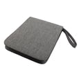 thumbnail image 3 of Estuche para pluma estilográfica, bolsa de lona de gran capacidad, portátil, multifuncional, a prueba de polvo, para colección, soporte de exhibición Cuadrícula gris 24, 3 of 10