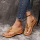 thumbnail image 5 of Chanclas de verano para mujer, zapatillas con tacón de cuña, sandalias, chanclas informales, zapatos de mujer Wmkox8yii  ytu4488, 5 of 8