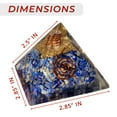 thumbnail image 4 of Orgone Crystal Pyramid Set, Necklace, Bracelet, Chakra Healing, Energy Generator Kit, EMF Protection, Meditation, Orgonite Crystals Stones, 4 of 9