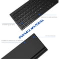 thumbnail image 3 of Wireless Keyboard and Mouse Combination, Compact Full-size Wireless Keyboard and Mouse Set Noise Reduction Key 2.4G Ultra-thin Fashion Design, Suitable for Windows, Computers, PCs, Laptops, 3 of 9