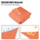 thumbnail image 3 of Yescom 3FT 97% UV Block Triangle Sun Shade Sail Decor Patio Pool Garden Yard Lawn Carport Net Awning Bright Orange, 3 of 10