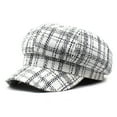 thumbnail image 6 of SikaFu Ms. Autumn And Winter Hat Fashion Label Beret. Casual Candid Candid Candid Candie Duck Hat Retro Octagon Hat Female Hat, 6 of 7