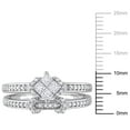 thumbnail image 2 of Everly Women's Diamond Sterling Silver Bridal Set, 2 of 8