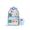 Blue Daisy, variant on Schoolyard Vibes 17" 3 Piece Backpack Set with Headphones and Kids Lunch Box