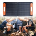thumbnail image 3 of Lightweight 80W Solar Panel Foldable Designs Chagrer with USB C Double USB port High Efficiency for Outdoor Activity, 3 of 8