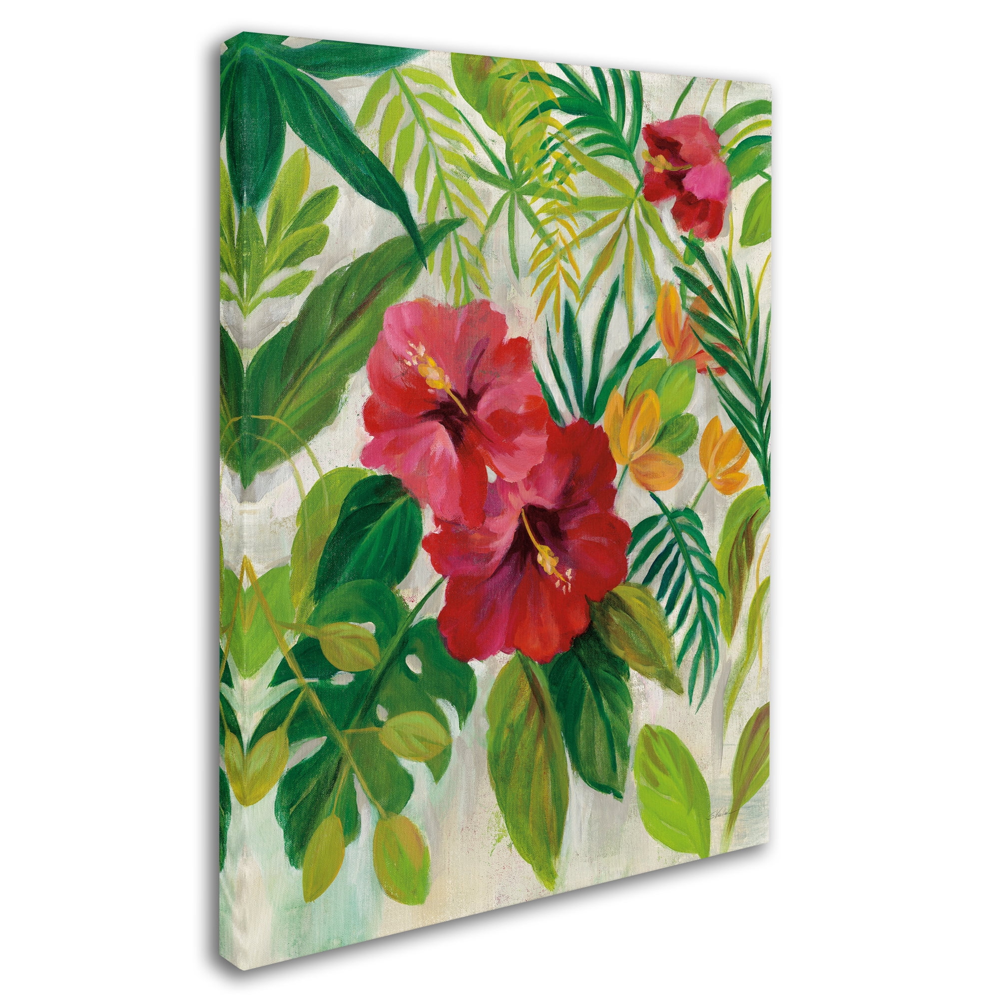 Trademark Fine Art 'Tropical Jewels I v2' Canvas Art by Silvia Vassileva